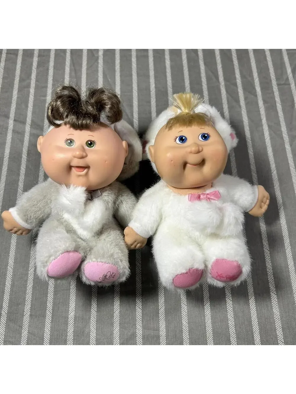 Cabbage Patch Kids 2008 Snugglies Lamb Sheep & kitty doll
